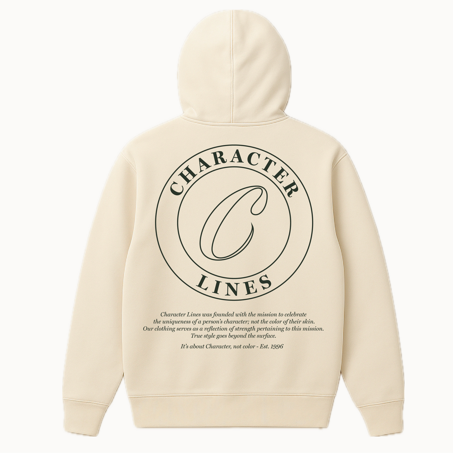 96' Hoodie Cream