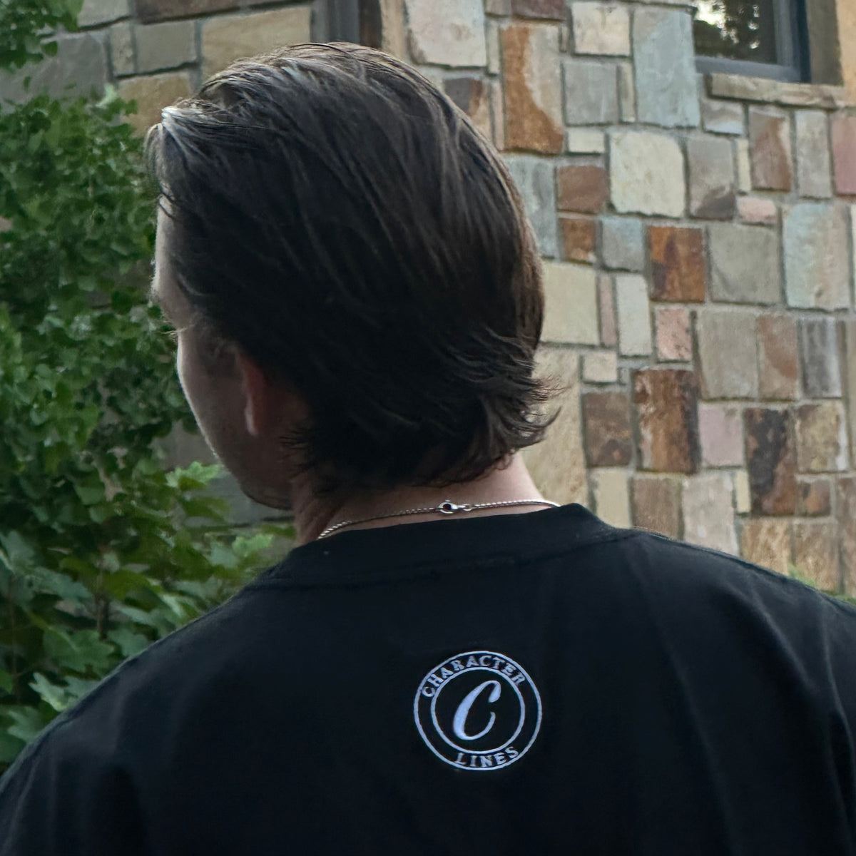 Anchor Tee Black
